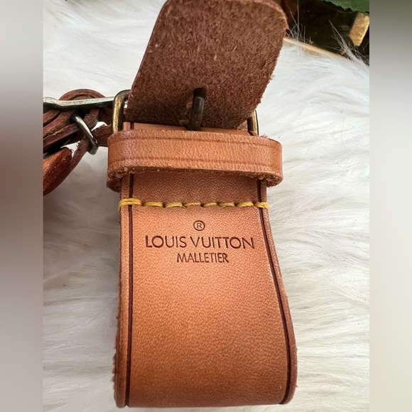 Louis Vuitton Luggage Tag Set in Vachetta Leather - Picture 4 of 7